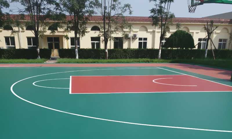 運(yùn)動地板膠廠家_室外運(yùn)動地膠施工