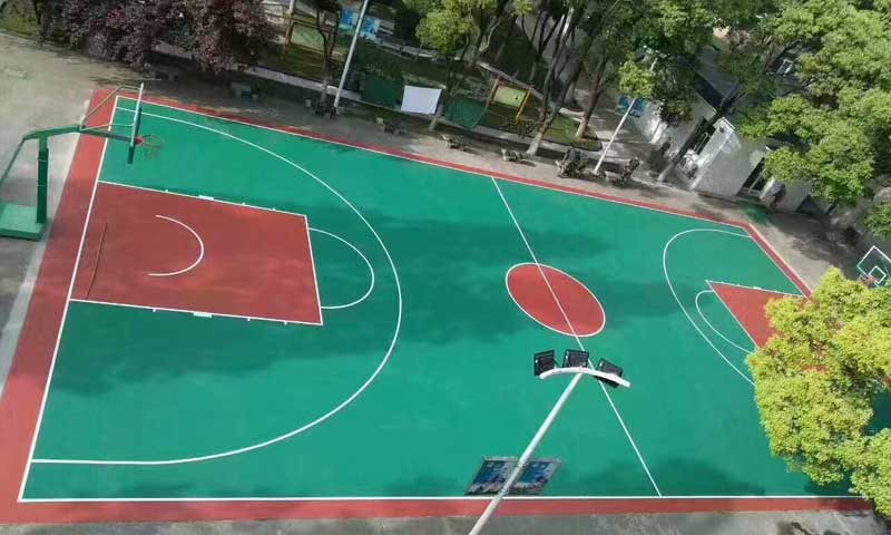 運(yùn)動地板膠廠家_室外運(yùn)動地膠施工